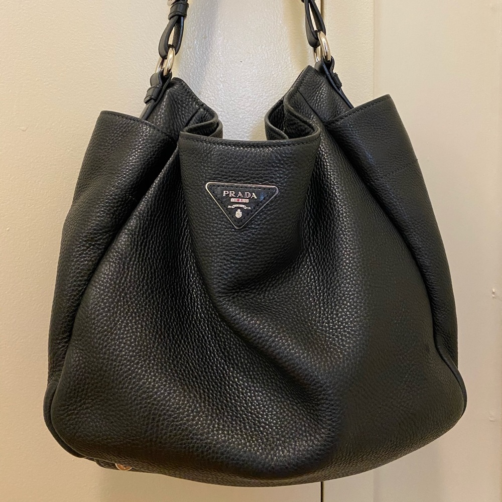 COPY - Prada Vitello Daino Side Pocket Hobo